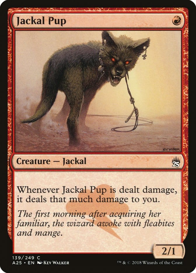 Jackal Pup [Masters 25] Magic: The Gathering