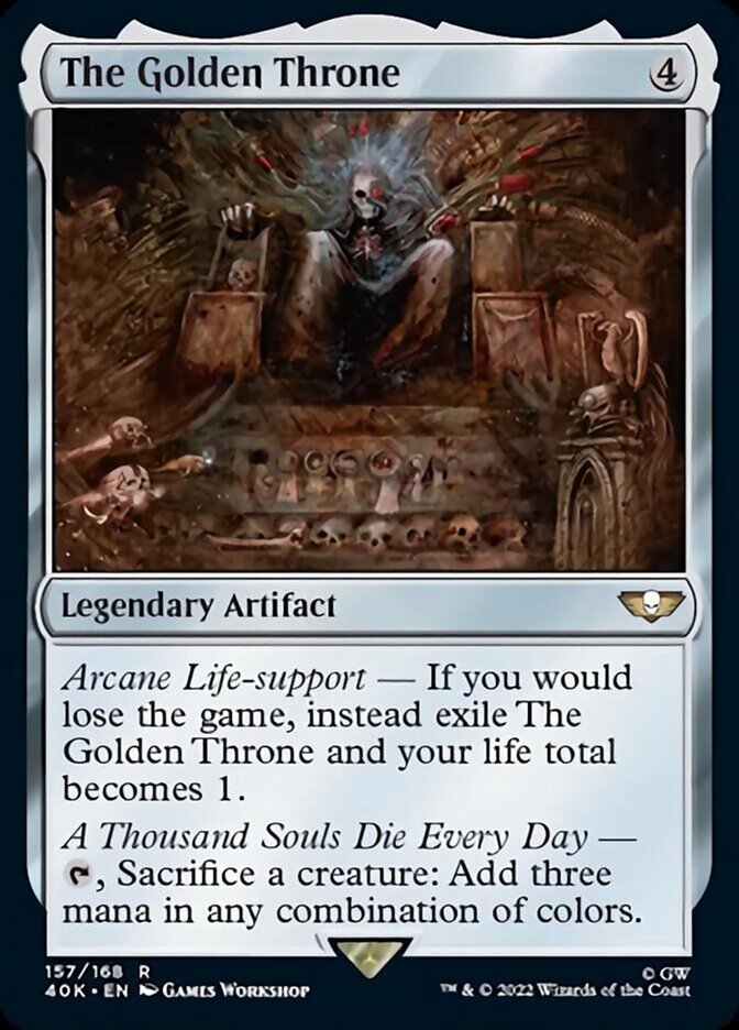 The Golden Throne [Warhammer 40,000] Magic: The Gathering