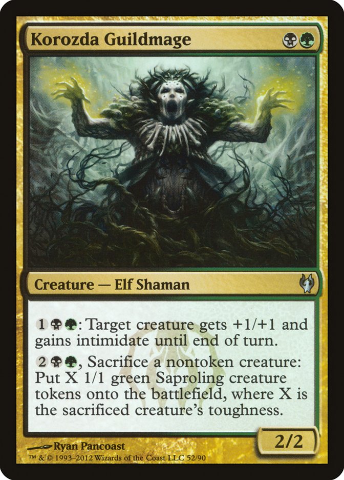 Korozda Guildmage [Duel Decks: Izzet vs. Golgari] Magic: The Gathering