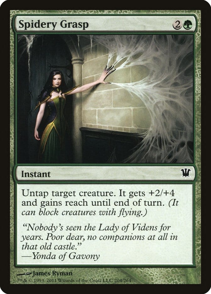 Spidery Grasp [Innistrad] Magic: The Gathering