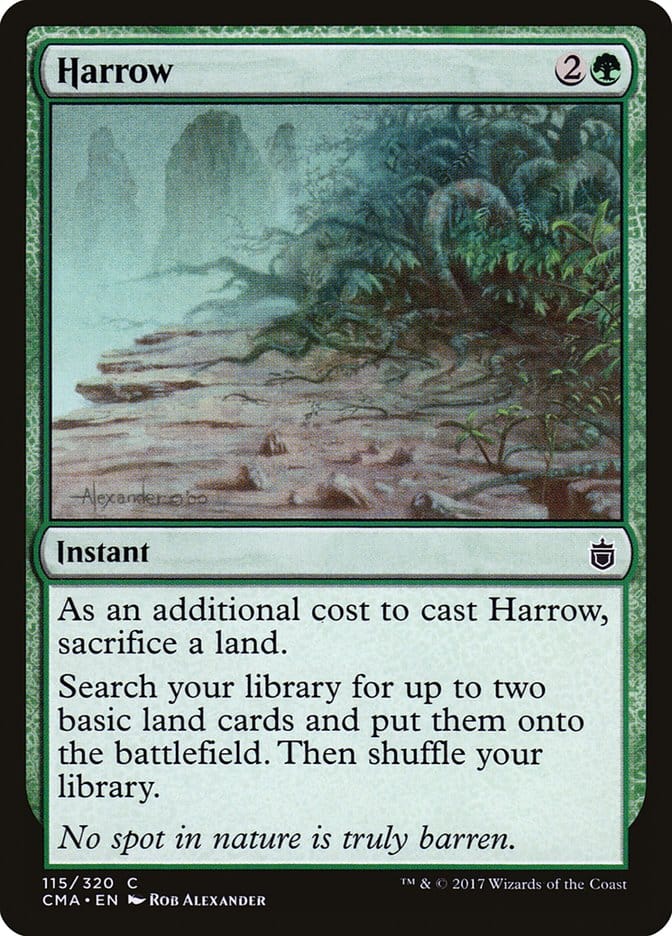 Harrow [Commander Anthology] Magic: The Gathering