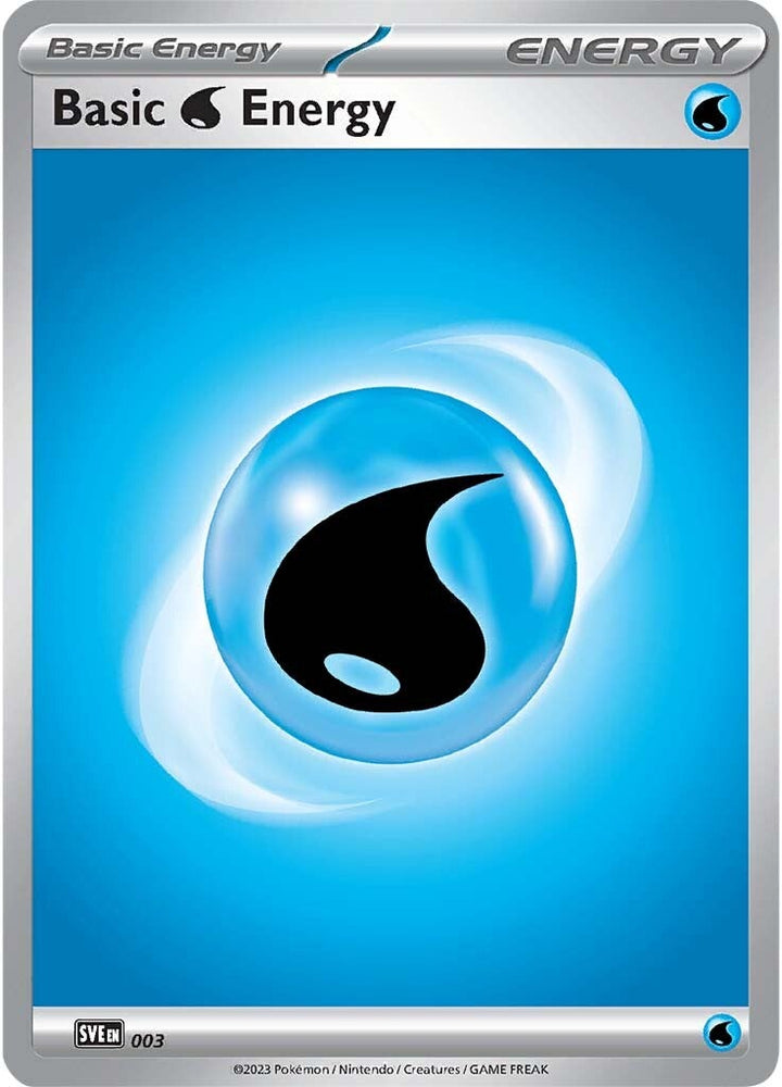 Water Energy (003) [Scarlet & Violet: Base Set] Pokémon