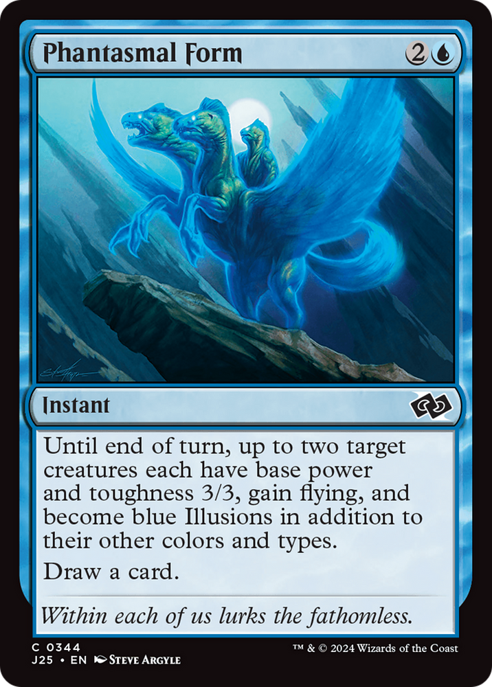 Phantasmal Form [Foundations Jumpstart] Magic: The Gathering