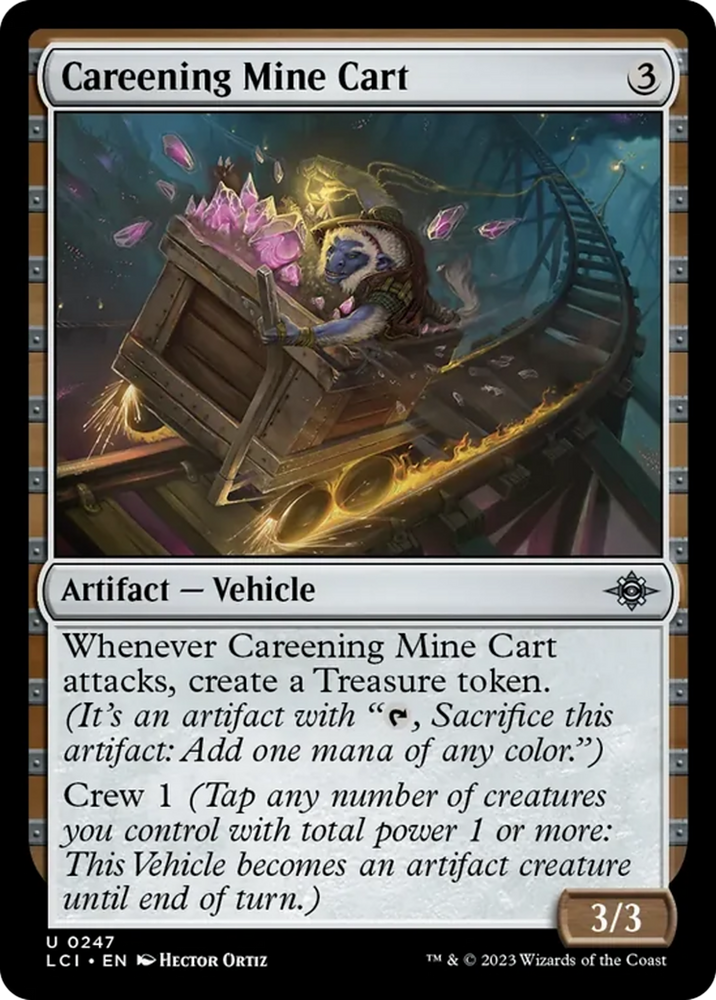 Careening Mine Cart [The Lost Caverns of Ixalan] Magic: The Gathering