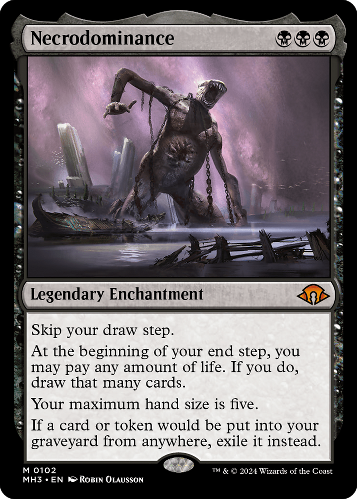 Necrodominance [Modern Horizons 3] Magic: The Gathering