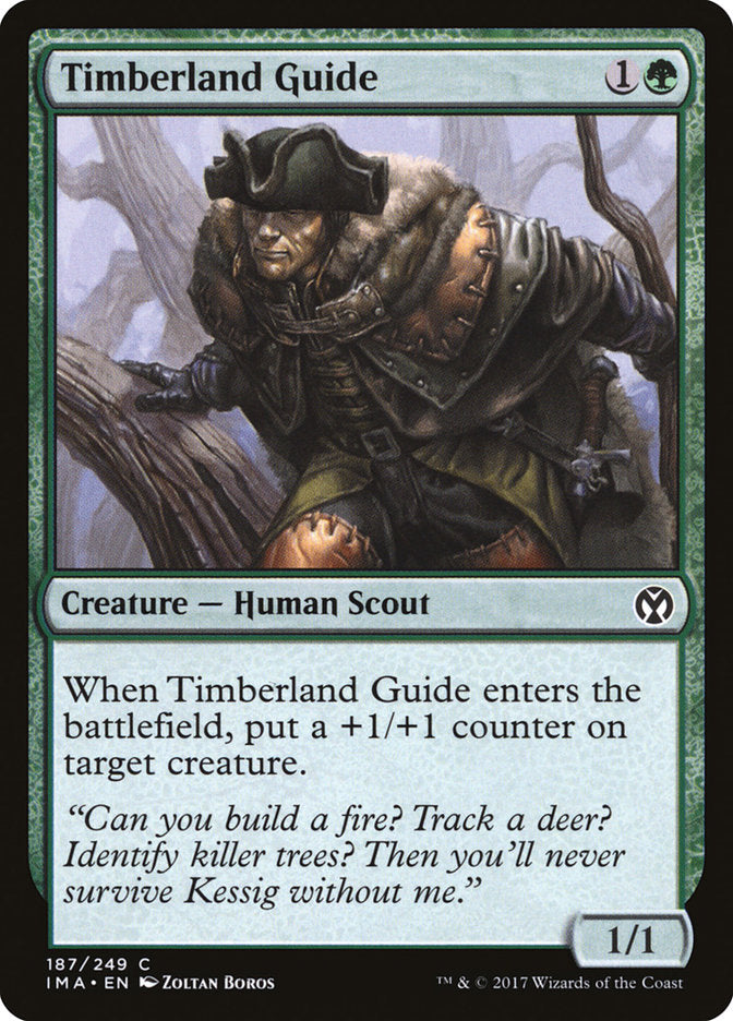Timberland Guide [Innistrad: Midnight Hunt] Magic: The Gathering
