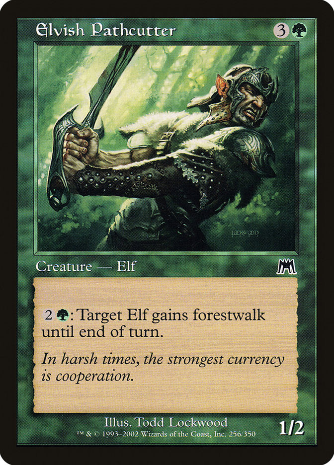 Elvish Pathcutter [Onslaught] Magic: The Gathering