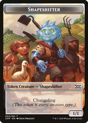 Elemental // Shapeshifter Double-Sided Token [Double Masters Tokens] Magic: The Gathering