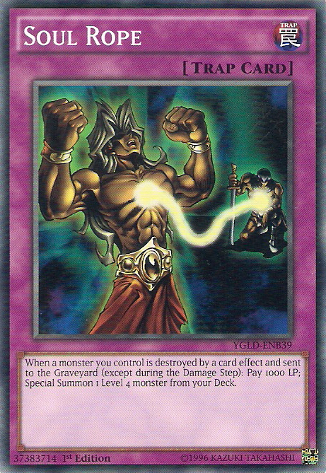 Soul Rope [YGLD-ENB39] Common Yu-Gi-Oh!