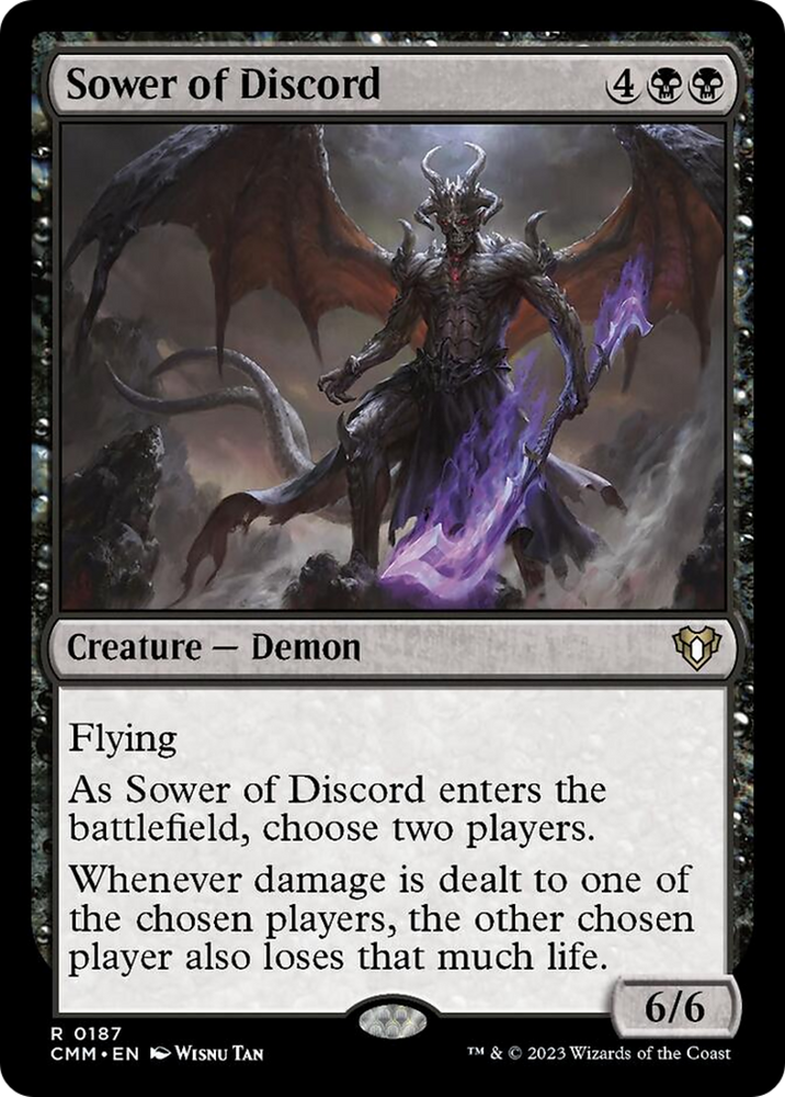 Sower of Discord [Commander Masters] Magic: The Gathering