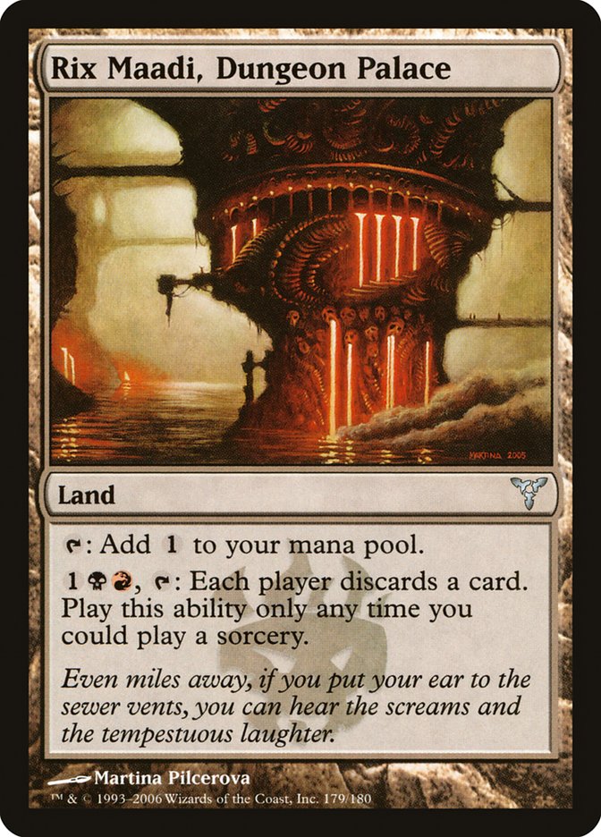 Rix Maadi, Dungeon Palace [Dissension] Magic: The Gathering