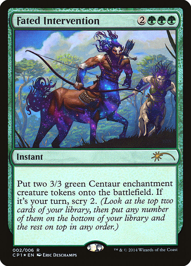 Fated Intervention [Magic 2015 Clash Pack] Magic: The Gathering