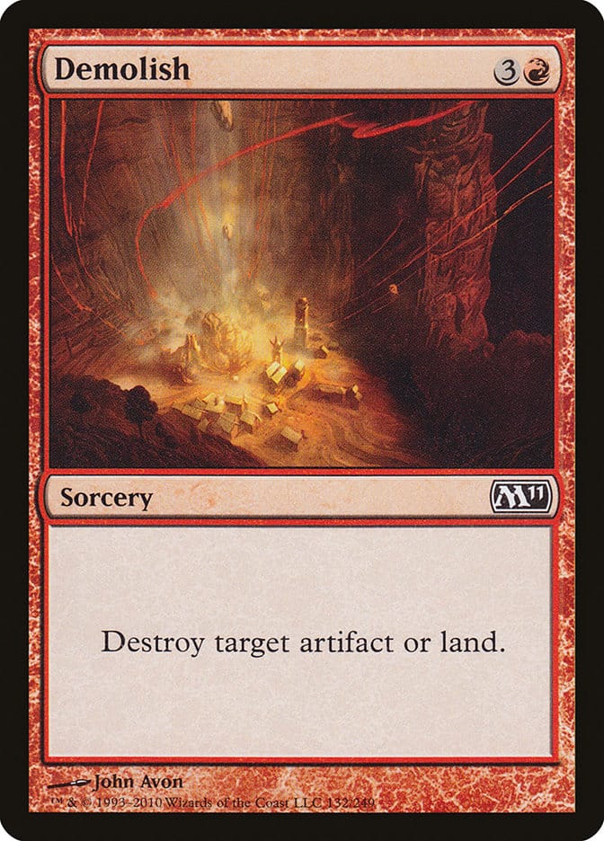 Demolish [Magic 2011] Magic: The Gathering