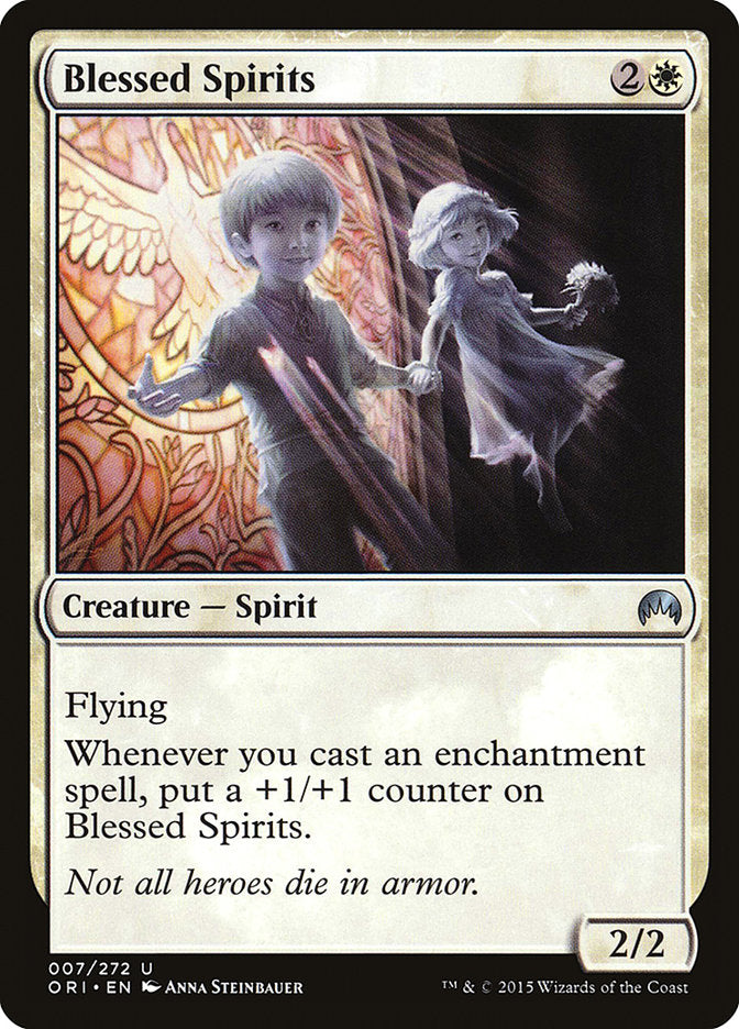 Blessed Spirits [Magic Origins] Magic: The Gathering