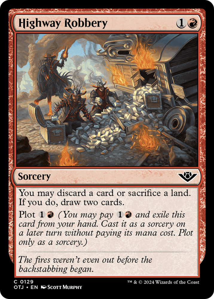 Highway Robbery [Outlaws of Thunder Junction] Magic: The Gathering