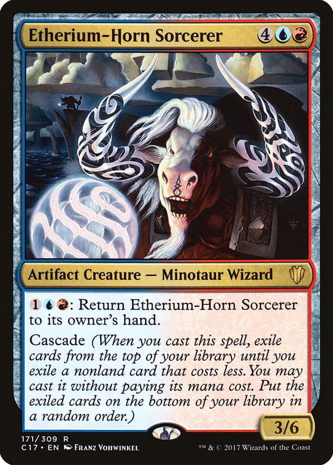 Etherium-Horn Sorcerer [Commander 2017] Magic: The Gathering