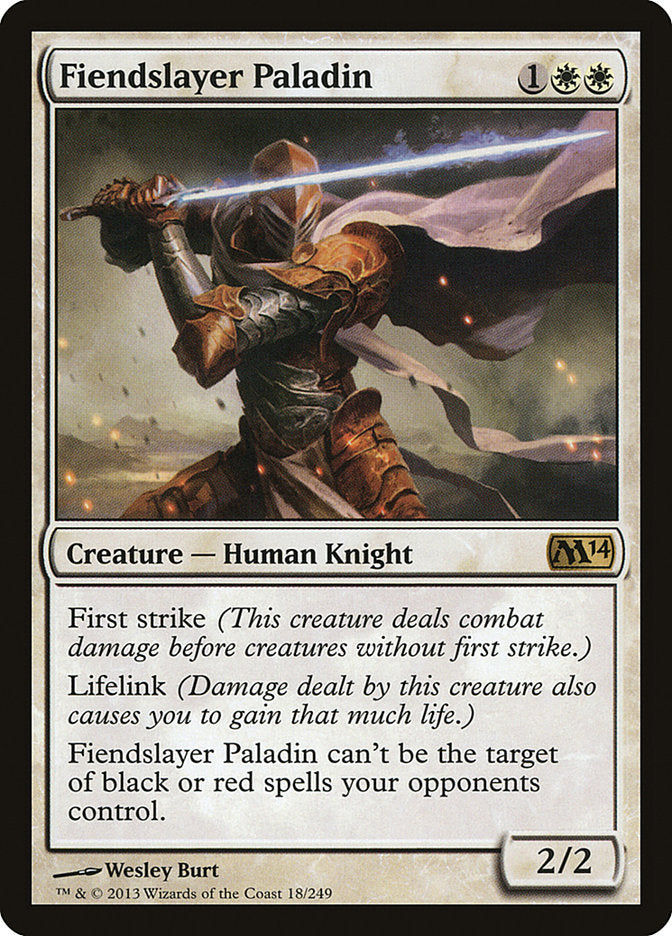 Fiendslayer Paladin [Magic 2014] Magic: The Gathering