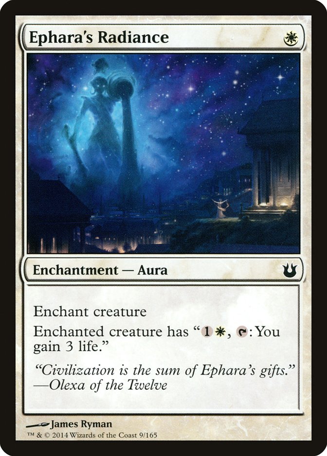 Ephara's Radiance [Born of the Gods] Magic: The Gathering