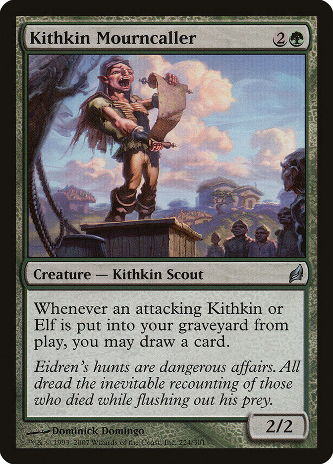 Kithkin Mourncaller [Lorwyn] Magic: The Gathering