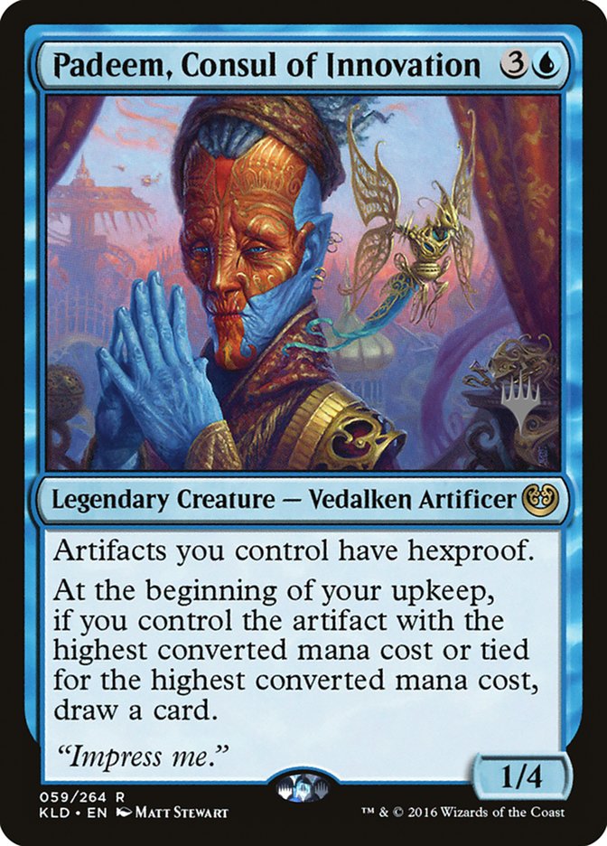 Padeem, Consul of Innovation (Promo Pack) [Kaladesh Promos] Magic: The Gathering