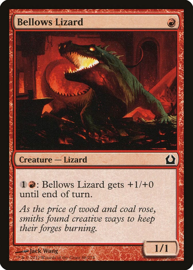 Bellows Lizard [Return to Ravnica] Magic: The Gathering