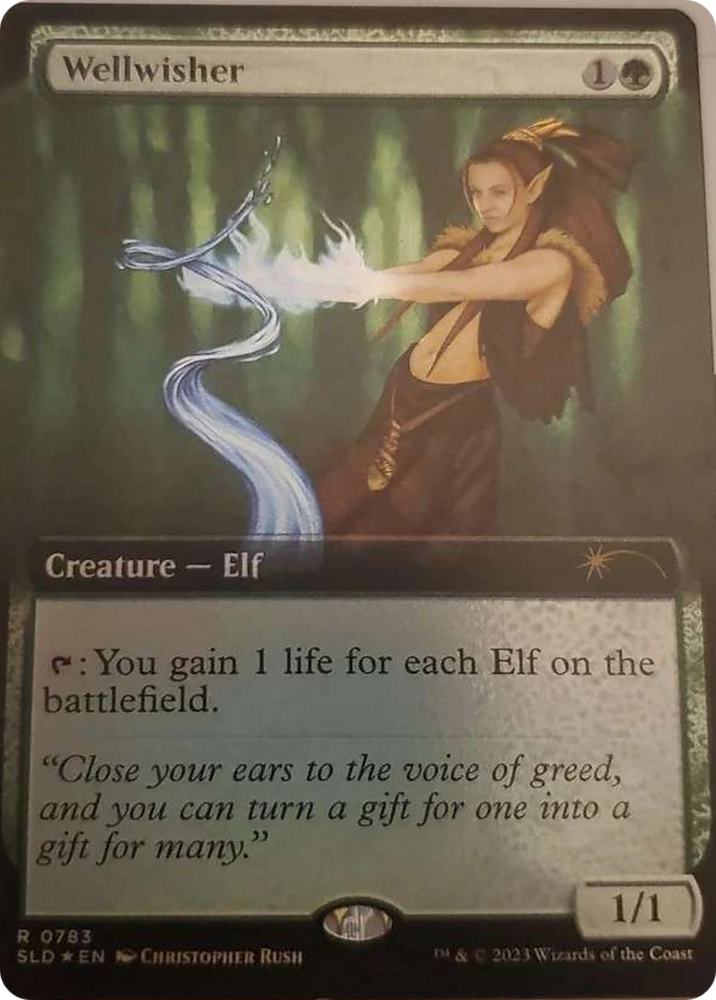 Wellwisher (Extended Art) [Secret Lair Drop Series] Magic: The Gathering