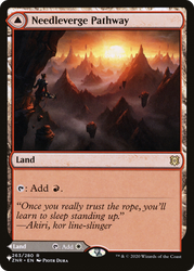 Needleverge Pathway // Pillarverge Pathway [Secret Lair: From Cute to Brute] Magic: The Gathering