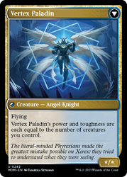 Invasion of Xerex // Vertex Paladin [March of the Machine] Magic: The Gathering