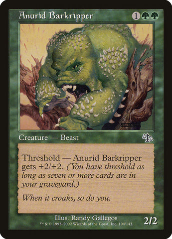 Anurid Barkripper [Judgment] Magic: The Gathering