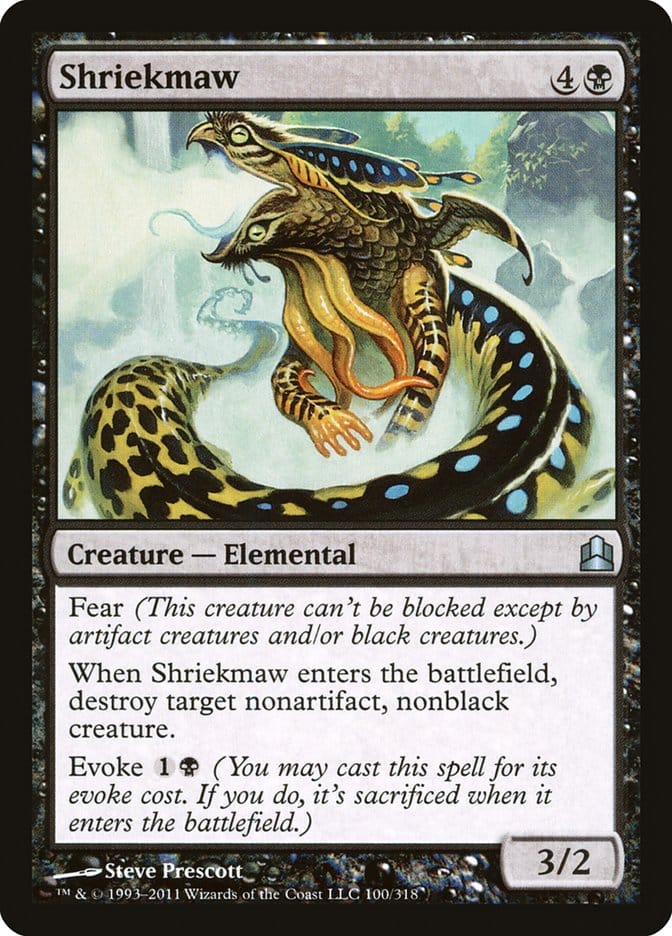 Shriekmaw [Commander 2011] Magic: The Gathering