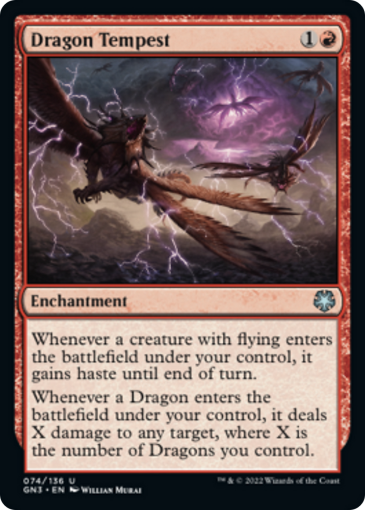 Dragon Tempest [Game Night: Free-for-All] Magic: The Gathering