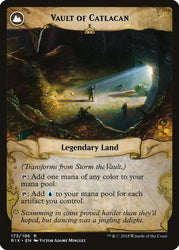 Storm the Vault // Vault of Catlacan [Rivals of Ixalan] Magic: The Gathering