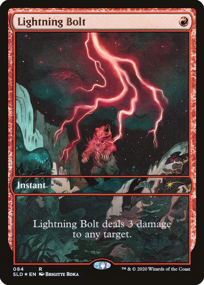Lightning Bolt (084) [Secret Lair Drop Series] Magic: The Gathering