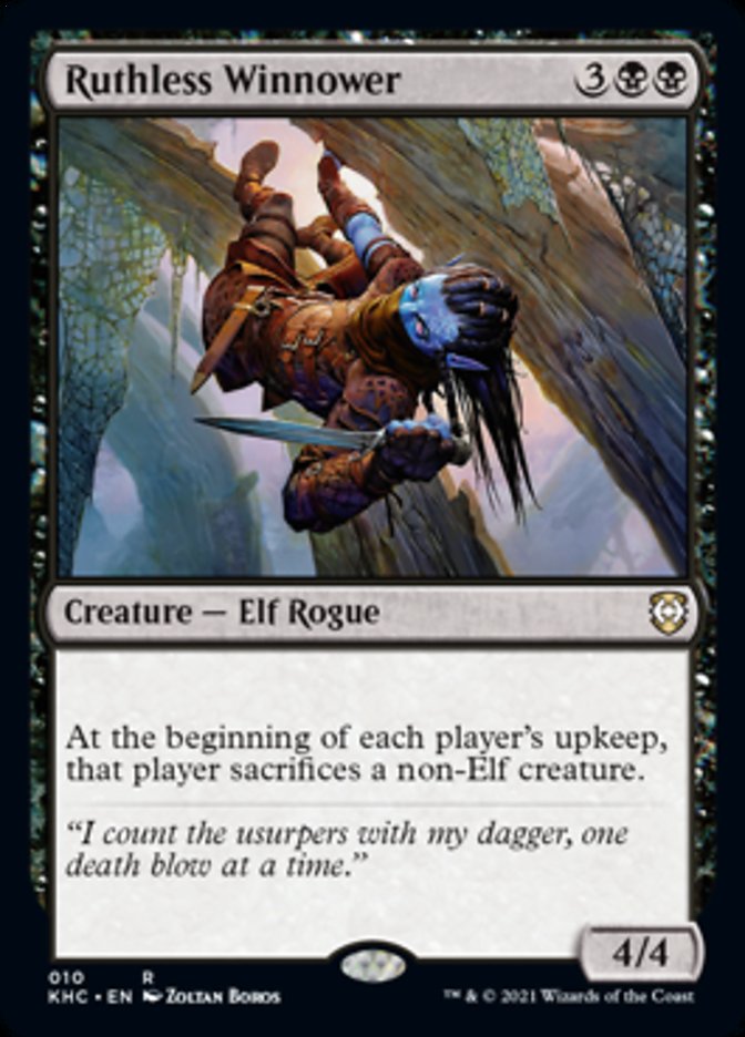 Ruthless Winnower [Kaldheim Commander] Magic: The Gathering