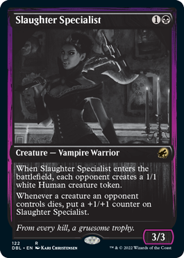 Slaughter Specialist [Innistrad: Double Feature] Magic: The Gathering