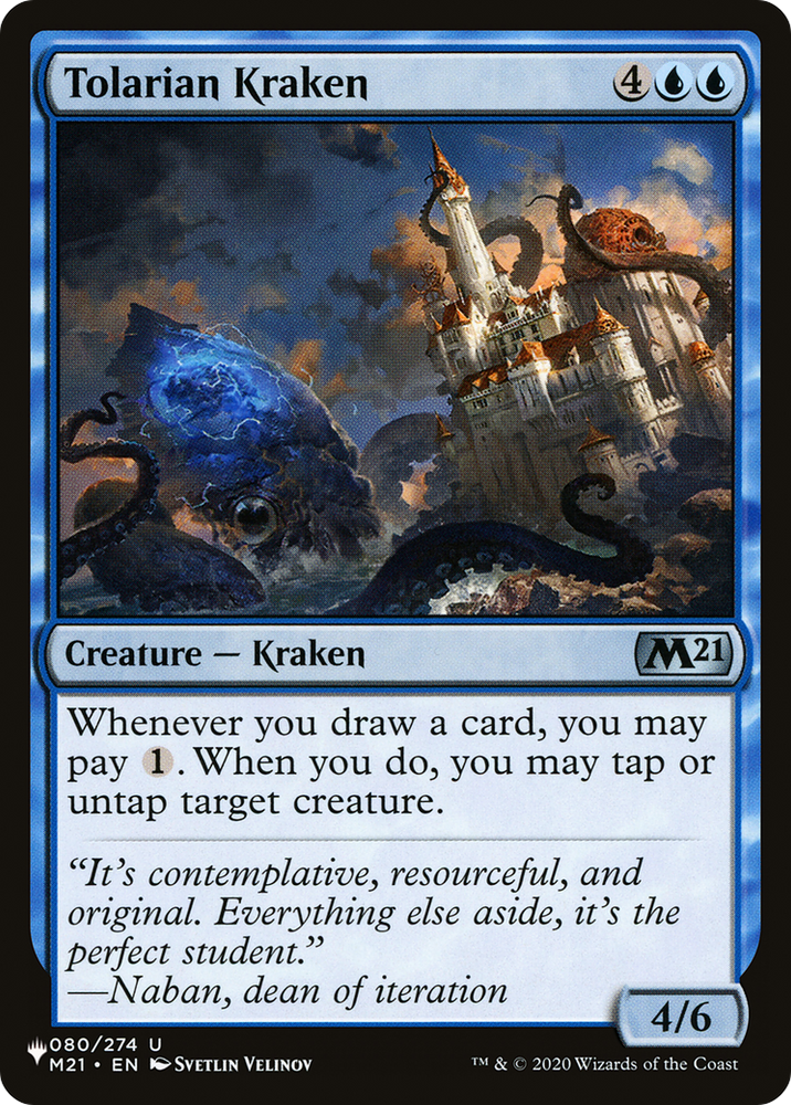 Tolarian Kraken [The List] Magic: The Gathering