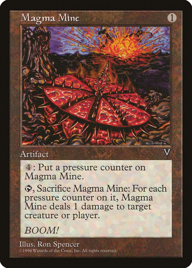 Magma Mine [Visions] Magic: The Gathering