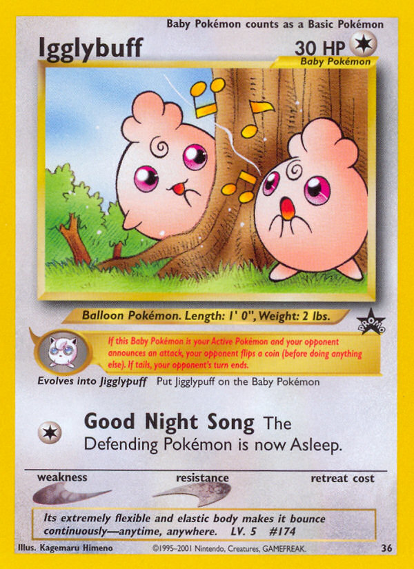 Igglybuff (36) [Wizards of the Coast: Black Star Promos] Pokémon