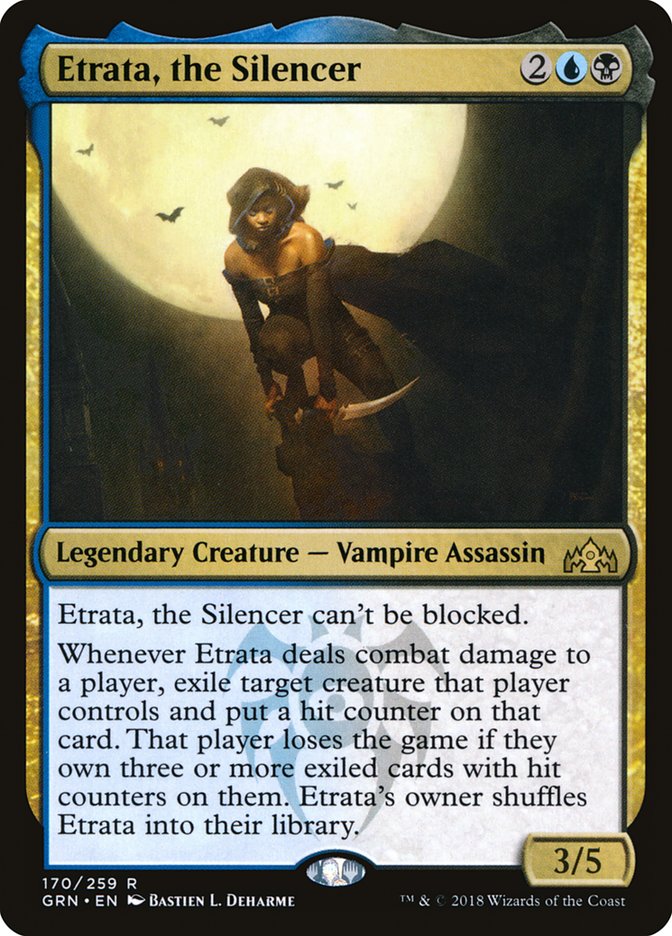 Etrata, the Silencer [Guilds of Ravnica] Magic: The Gathering