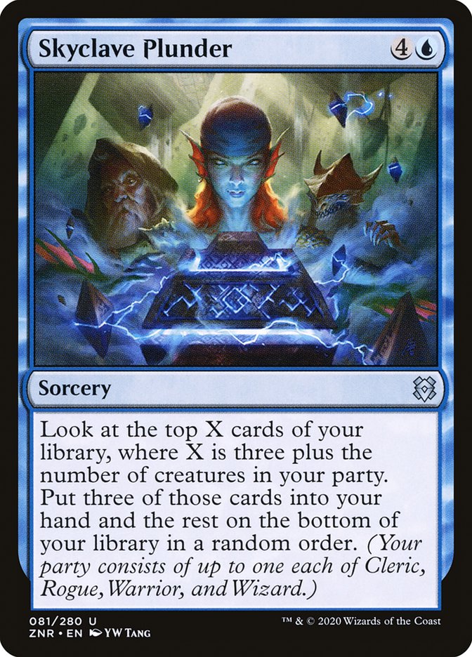 Skyclave Plunder [Zendikar Rising] Magic: The Gathering