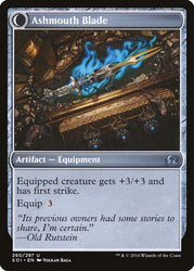 Neglected Heirloom // Ashmouth Blade [Shadows over Innistrad] Magic: The Gathering