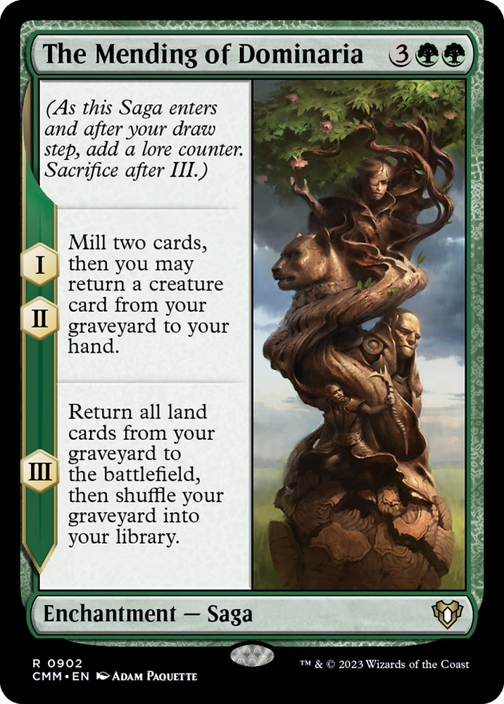 The Mending of Dominaria [Commander Masters] Magic: The Gathering