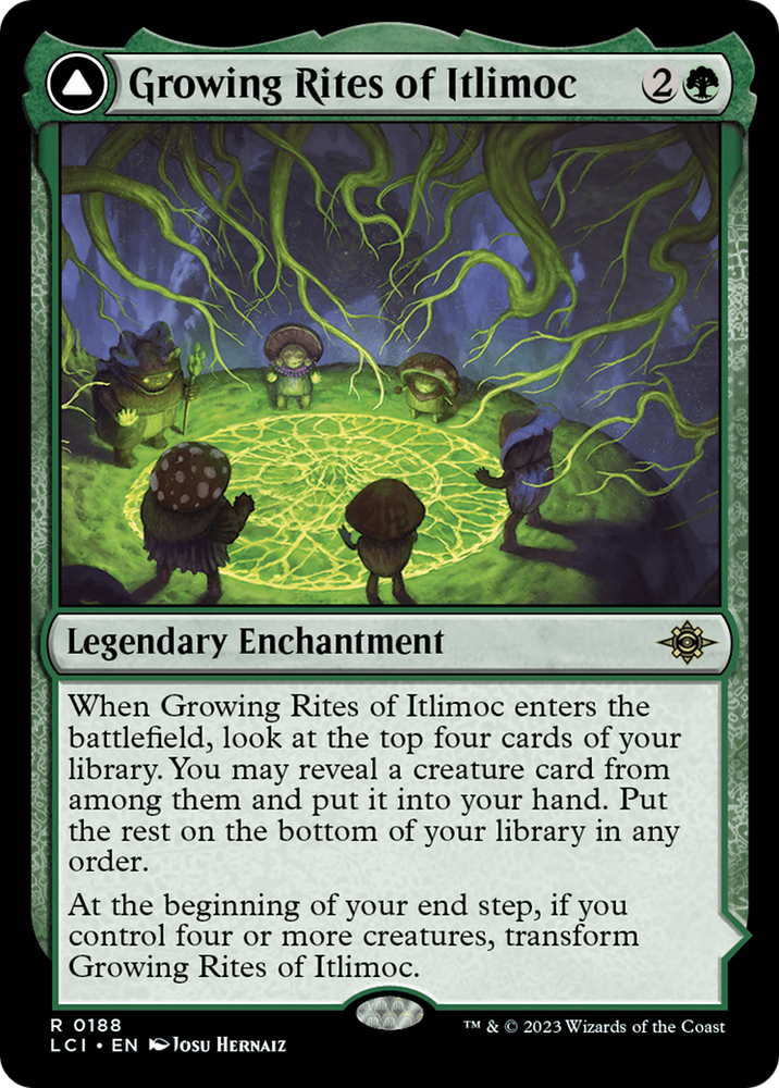 Growing Rites of Itlimoc // Itlimoc, Cradle of the Sun [The Lost Caverns of Ixalan] Magic: The Gathering