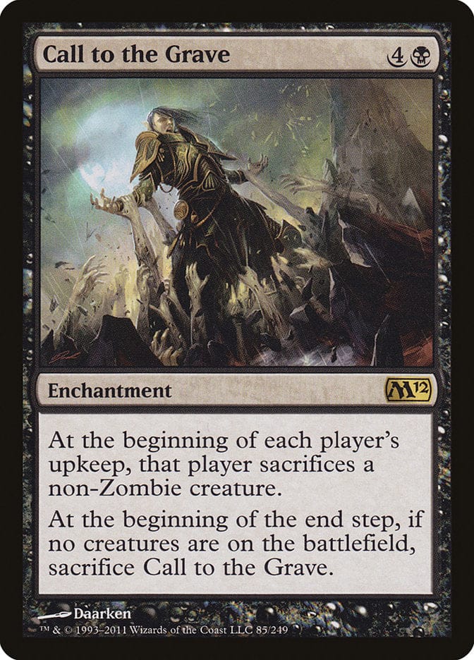 Call to the Grave [Magic 2012] Magic: The Gathering