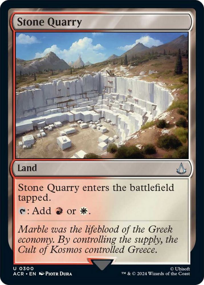 Stone Quarry [Assassin's Creed] Magic: The Gathering
