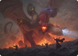 Tiamat Art Card [Dungeons & Dragons: Adventures in the Forgotten Realms Art Series] Magic: The Gathering
