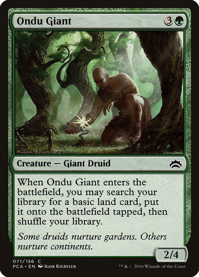 Ondu Giant [Planechase Anthology] Magic: The Gathering