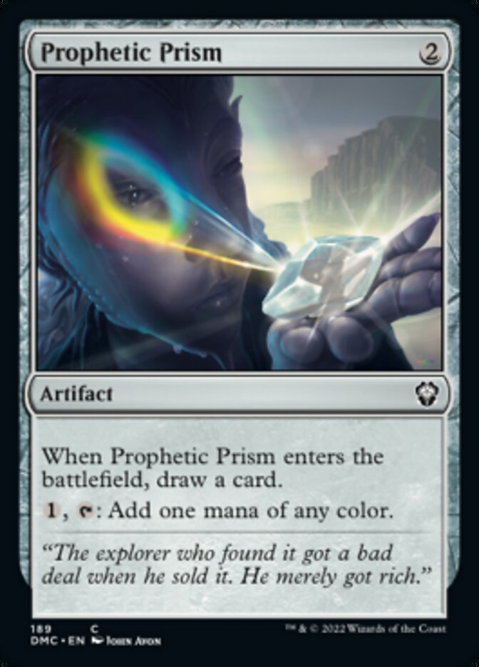 Prophetic Prism [Dominaria United Commander] Magic: The Gathering