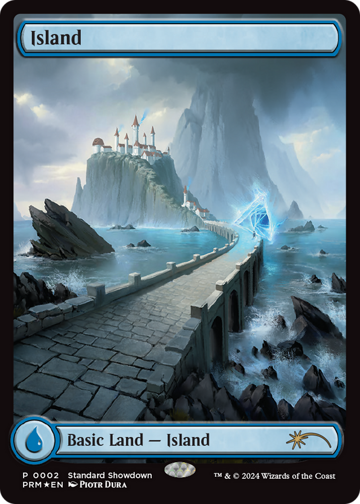 Island (Piotr Dura) (2024) [Standard Showdown Promos] Magic: The Gathering