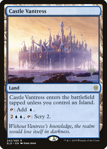Castle Vantress (Promo Pack) [Throne of Eldraine Promos] Magic: The Gathering